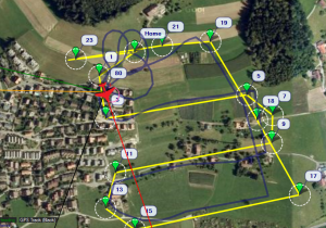 Seitenflug-Screenshot